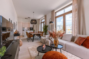 Fantastic new apartment with high quality finishing and built-in terrace close to the sea and the beach in Mariakerke